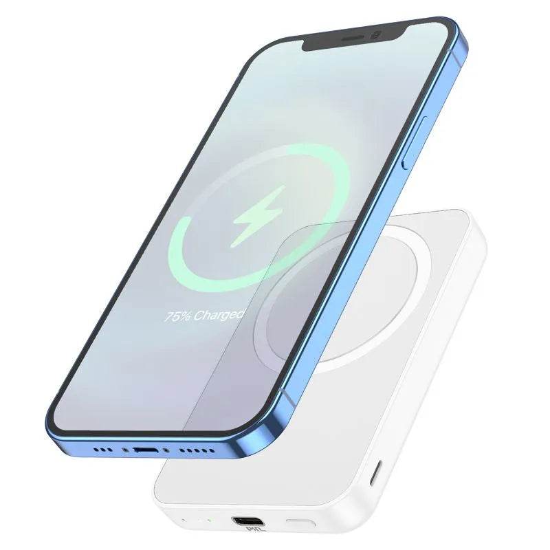Magsafe Magnetic Wireless Power Bank iPhone and android supported