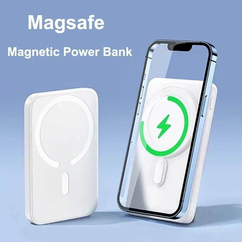Magsafe Magnetic Wireless Power Bank iPhone and android supported